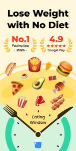 اسکرین شات 1 برنامه Fasting - Intermittent Fasting