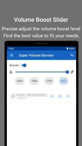 اسکرین شات 2 برنامه Volume+: Volume Booster, Sound