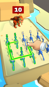 اسکرین شات 1 بازی Merge Dinosaurs Master