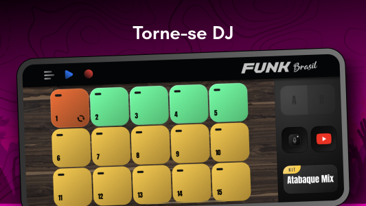 اسکرین شات 4 بازی Funk Brasil: DJ MPC drum pads