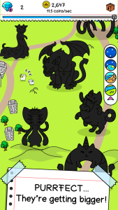 اسکرین شات 4 بازی Cat Evolution: Merge Animals