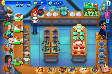 اسکرین شات 5 بازی Chef Rescue: Restaurant Tycoon
