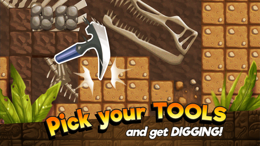 اسکرین شات 2 بازی Dino Quest: Dig Dinosaur Game