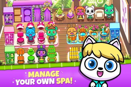 اسکرین شات 1 بازی Forest Folks: Pet Shop Spa