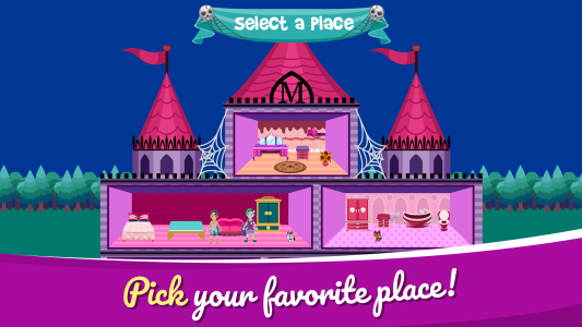 اسکرین شات 3 بازی My Monster House: Doll Games
