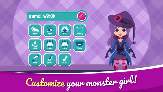 اسکرین شات 2 بازی My Monster House: Doll Games