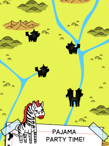 اسکرین شات 4 بازی Zebra Evolution: Mutant Merge