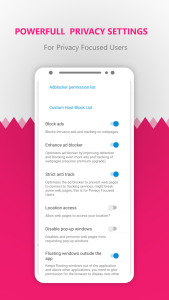 اسکرین شات 1 برنامه Orions - Privacy Browser