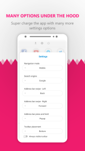 اسکرین شات 7 برنامه Orions - Privacy Browser