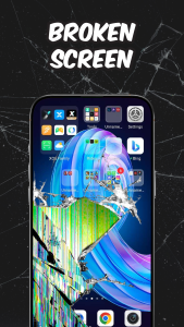 اسکرین شات 4 برنامه Broken Screen Prank