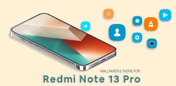 اسکرین شات 1 برنامه xiaomi note 13 Theme & Luncher