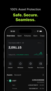 اسکرین شات 6 برنامه Bitunix Pro: Buy BTC & Crypto
