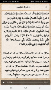 اسکرین شات 2 برنامه زیارت عاشورا