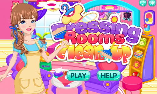 اسکرین شات 2 بازی Dressing Rooms Clean Up