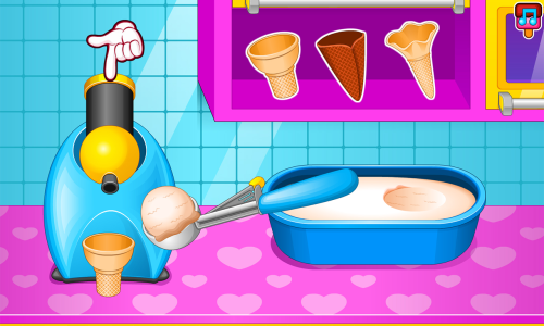 اسکرین شات 6 بازی Frozen Ice Cream Maker