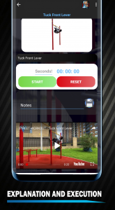 اسکرین شات 3 برنامه Calisthenics Bodyweight