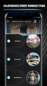 اسکرین شات 1 برنامه Calisthenics Bodyweight