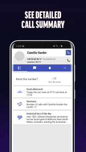 اسکرین شات 3 برنامه Call Blocker - Block Numbers