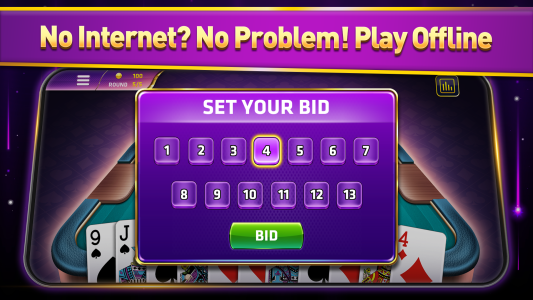 اسکرین شات 3 بازی Callbreak: Classic Card Games