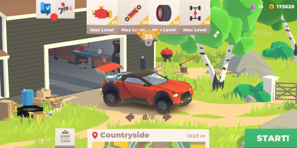 اسکرین شات 5 بازی Hillside Drive: car racing