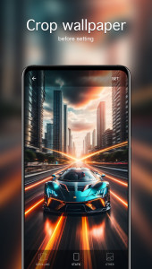اسکرین شات 4 برنامه Car wallpapers 4K