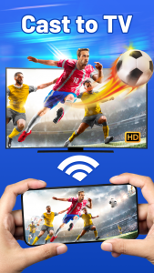 اسکرین شات 3 برنامه Screen Mirroring: Fast TV Cast