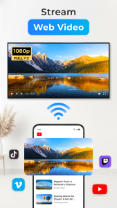 اسکرین شات 4 برنامه Cast to TV, Chromecast & Roku