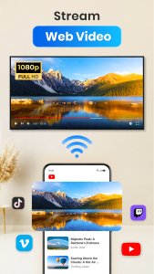 اسکرین شات 4 برنامه Cast to TV, Chromecast & Roku