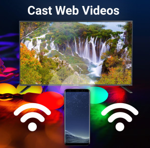 اسکرین شات 1 برنامه Cast Web Videos