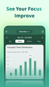 اسکرین شات 6 برنامه Forest: Focus for Productivity