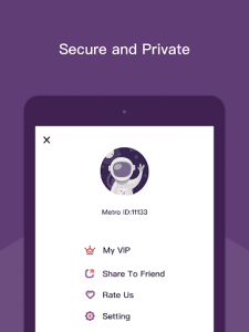 اسکرین شات 4 برنامه Metro VPN