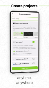 اسکرین شات 5 برنامه QField for QGIS