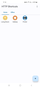 اسکرین شات 1 برنامه HTTP Request Shortcuts