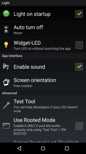 اسکرین شات 4 برنامه Flashlight HD LED