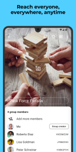 اسکرین شات 3 برنامه Threema Work. For Companies