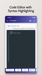 اسکرین شات 3 برنامه PHP Compiler - Run .php Code