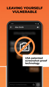 اسکرین شات 5 برنامه Confide - secure messenger