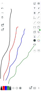 اسکرین شات 1 برنامه Whiteboard