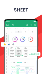 اسکرین شات 5 برنامه WPS Office-PDF, Word, Sheet