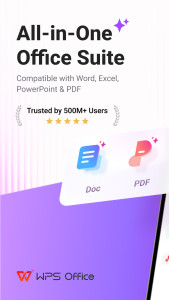 اسکرین شات 1 برنامه WPS Office-PDF, Word, Sheet