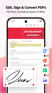 اسکرین شات 3 برنامه WPS Office-PDF, Word, Sheet
