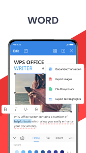 اسکرین شات 3 برنامه WPS Office-PDF, Word, Sheet