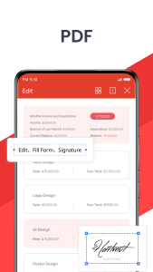 اسکرین شات 4 برنامه WPS Office-PDF, Word, Sheet