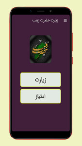 اسکرین شات 1 برنامه زیارت حضرت زینب (س)