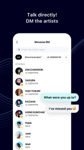 اسکرین شات 5 برنامه ویورس (weverse)