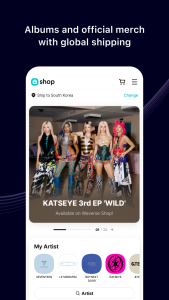 اسکرین شات 8 برنامه ویورس (weverse)
