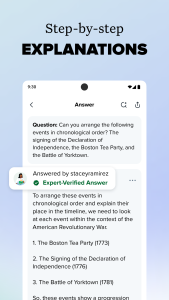 اسکرین شات 4 برنامه Brainly: AI Homework Helper