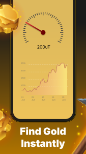 اسکرین شات 2 برنامه Gold Metal Finder: Gold Finder