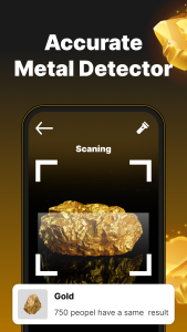 اسکرین شات 1 برنامه Metal Detector, Metal Finder