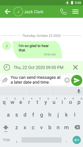اسکرین شات 6 برنامه SMS text messaging